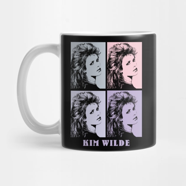 Kim Wilde 80s Pop Art by KERIKIL